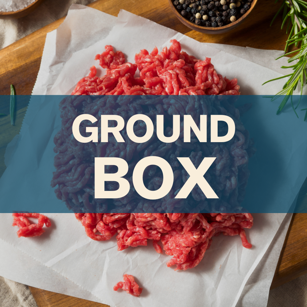 20lb Ground Beef Box